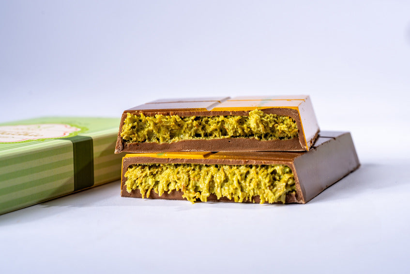 Pistachio kunafa Bar